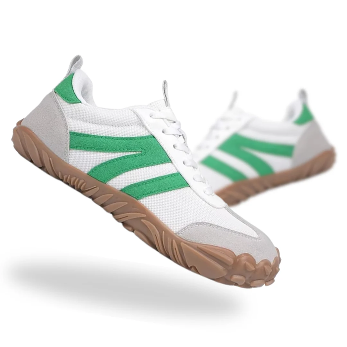 white/green